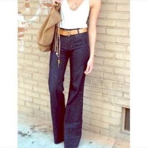 TORY BURCH High Waisted Flare Jeans- Size 26 (2)